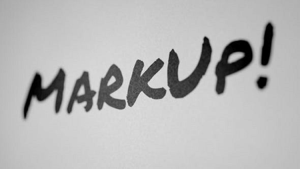 Videohive MarkUp - Animated Typeface 46684831 Titles template preview