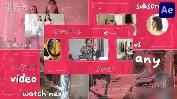 Videohive Social Media Slides | After Effects Openers template preview