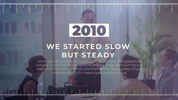 Videohive Decades of Success Openers template preview