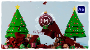 Videohive Festive Christmas Logo Logo Stings template preview