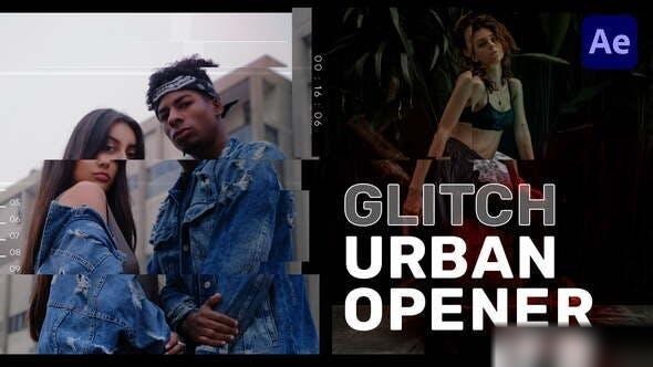Videohive Glitch Urban Opener 33338894 Openers template preview