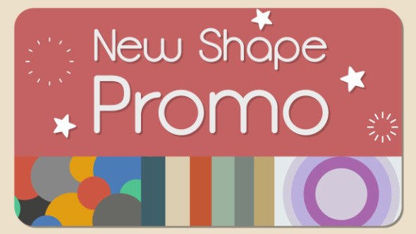 Videohive New Shape Promo Openers template preview