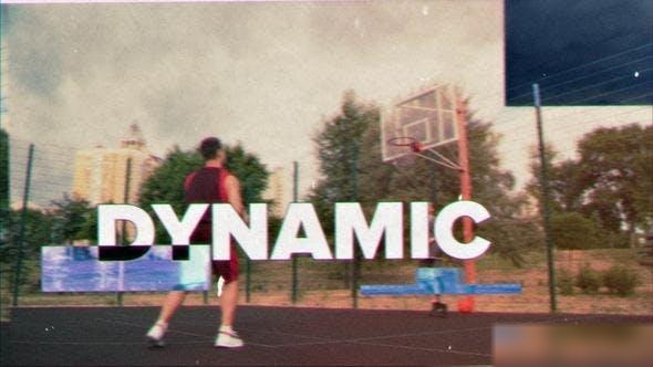 Videohive Grunge Sport Intro 45703701 Logo Stings template preview