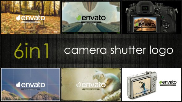 Videohive Camera Shutter Logo Logo Stings template preview