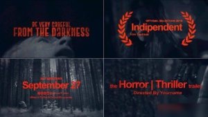 Videohive Horror | Thriller - Movie Trailer Openers template preview