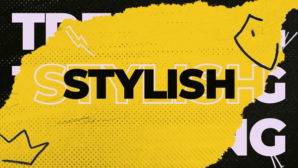 Videohive Grunge Logo Intro Logo Stings template preview