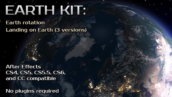 Videohive Earth Kit Openers template preview
