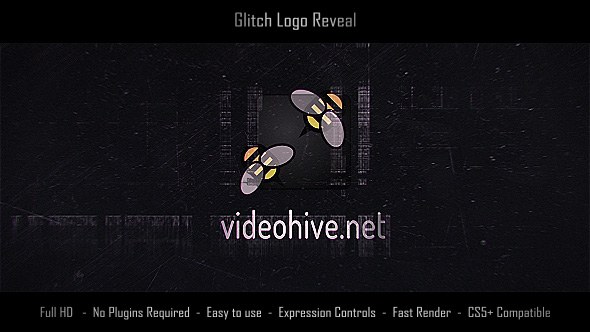 Videohive Glitch Logo Reveal 19655446 Logo Stings template preview