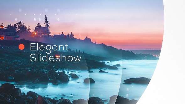 Videohive Abstract Elegant Slideshow Video Displays template preview