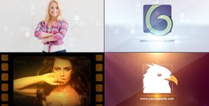 Videohive Minimal Slides Logo V2 Logo Stings template preview