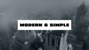 Videohive Minimal Title Animations 45691615 Titles template preview
