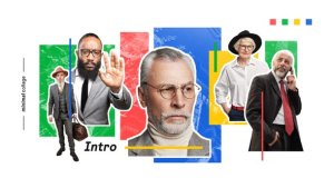 Videohive Minimal Collage Intro Openers template preview