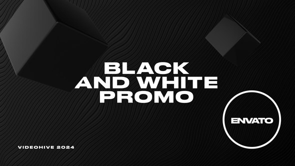 Videohive Black And White Promo Opener Openers template preview