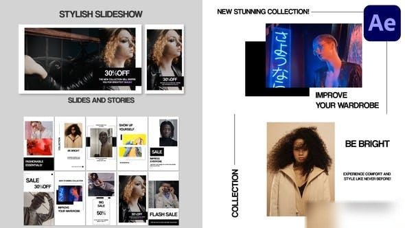 Videohive Minimal Clean Slideshow | After Effects Openers template preview