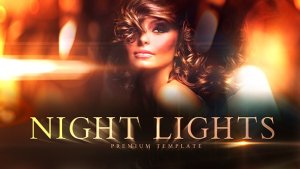 Night Lights Video Displays template preview