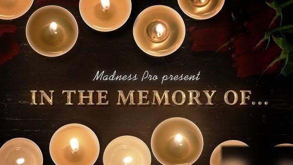 Videohive Funeral Biography | Memorial Project 2 Openers template preview