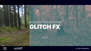 Videohive Glitch Effects Overlays Collection Vol. 01 Elements template preview