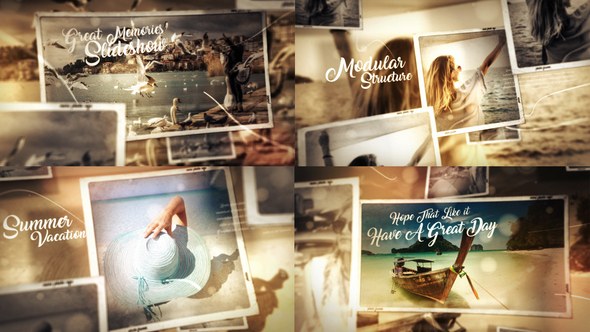 Videohive Great Times Photo Gallery Slideshow Video Displays template preview
