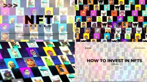 Videohive NFT Opener with Particles Video Displays template preview