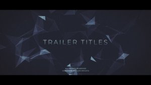 Plexus Titles Video Displays template preview