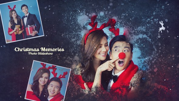 Christmas Memories - Photo Slideshow Video Displays template preview