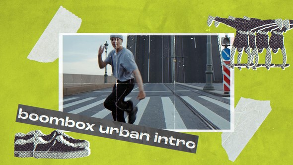 Videohive Boombox - Urban Intro Openers template preview