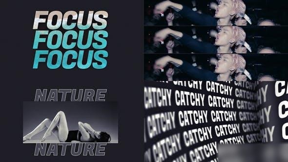 Videohive Typography Slideshow For Promo Openers template preview