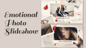 Videohive Emotional memories Photo slideshow Video Displays template preview