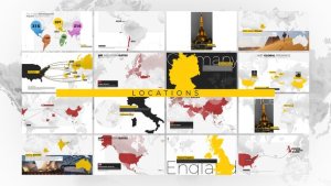 Videohive World Map Pro - Locations Elements template preview