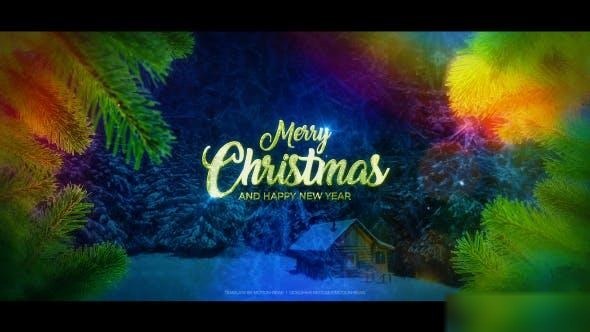 Videohive Christmas Wishes I Opener Openers template preview