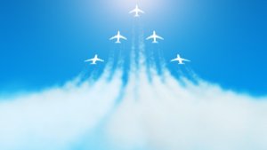 Videohive Fly Away Ident Logo Stings template preview