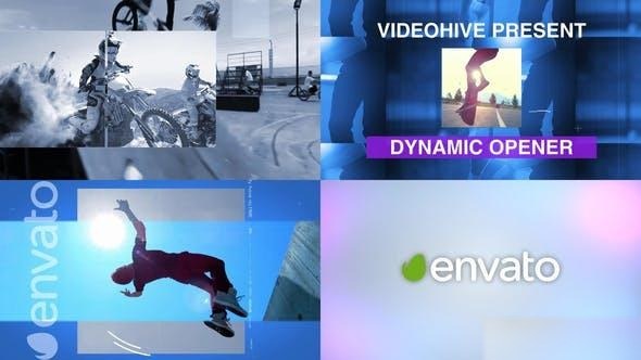 Videohive Short Dynamic Intro 1 Openers template preview
