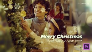 Christmas Slideshow Video Displays template preview