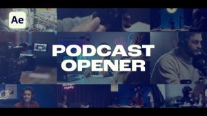 Videohive Podcast Opener 57367070 Openers template preview