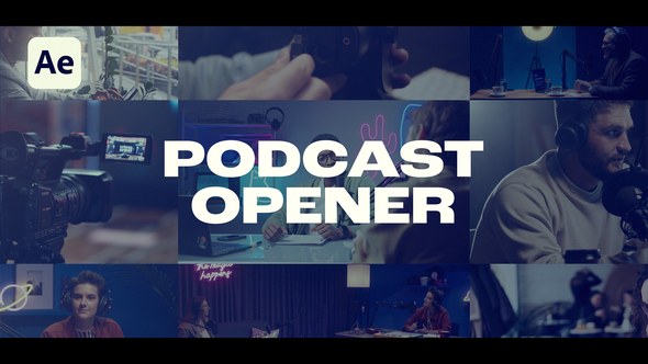 Videohive Podcast Opener 57367070 Openers template preview