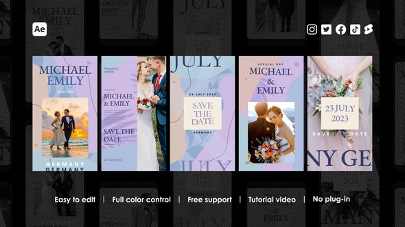 Videohive Wedding Instagram Reels 48442072 Product Promo template preview
