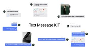 Videohive Text Message Kit Elements template preview