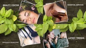 Beauty Center Video Displays template preview