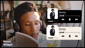 Videohive Music Widget Video Displays template preview