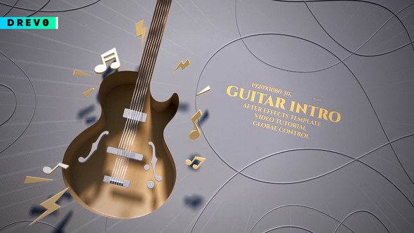 Videohive Guitar Intro/ RockвЂ™nвЂ™roll Festival Jazz Blues/ Pop Star/ Country Music/ Texas/ Cowboy/ Melody/ Logo Openers template preview