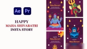 Videohive Maha Shivratri instagram story Template Elements template preview
