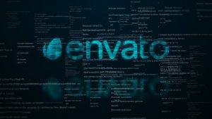 Videohive Digital Code Logo Reveal Logo Stings template preview