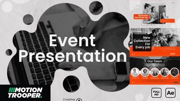 Videohive Elegant Presentation Slideshow Openers template preview