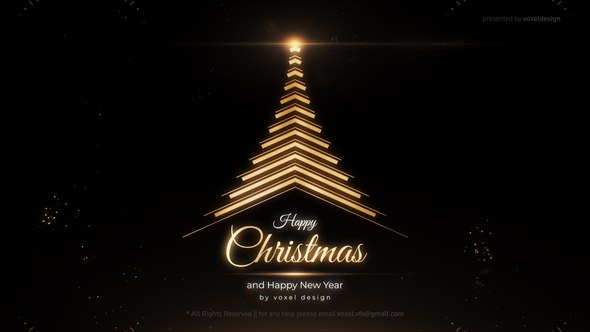 Videohive Happy Christmas Opener Openers template preview