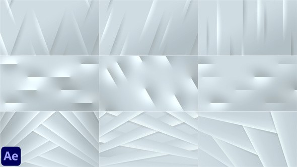 Videohive Subtle Corporate Background Loops Elements template preview
