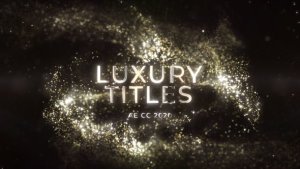 Videohive Gold Luxury Titles 45221486 Titles template preview