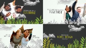 Videohive Year of Tolerance Titles template preview