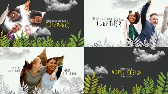 Videohive Year of Tolerance Titles template preview