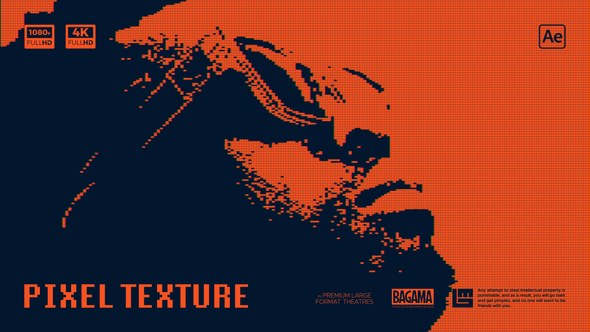 Videohive Pixel Overlay Video Displays template preview