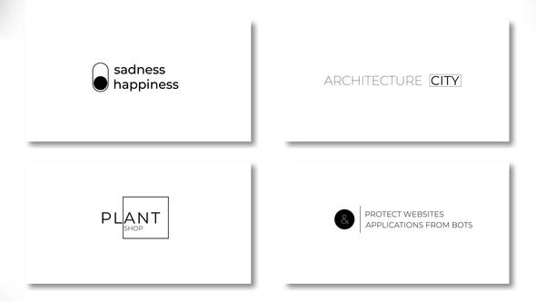 Videohive Minimal Titles 5.0 | After Effects 43149586 Titles template preview